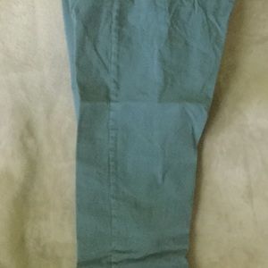 Banana Republic teal chinos